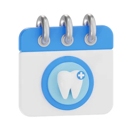 Dental Schedule  3D Icon