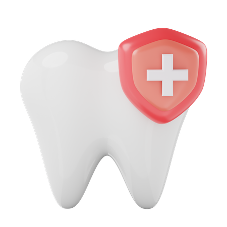 Dental shield  3D Icon
