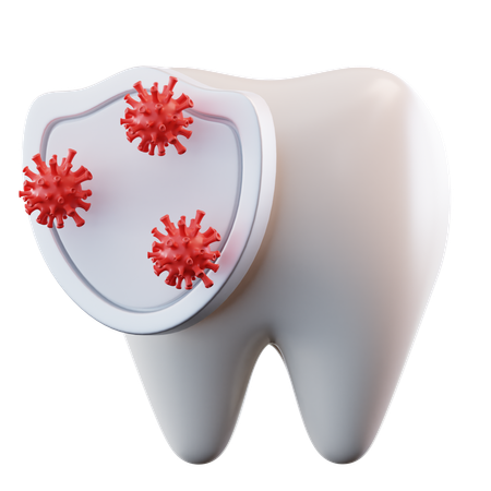 Dental Shield  3D Icon