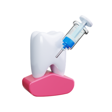 Dental Syringe  3D Icon
