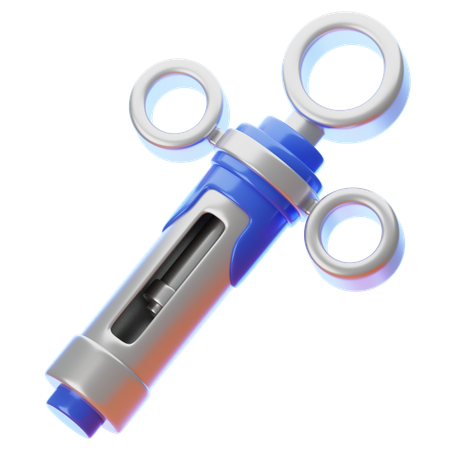 Dental Syringe  3D Icon