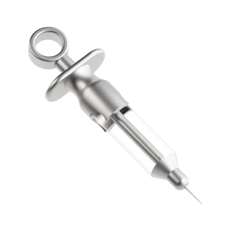 Dental Syringe  3D Icon