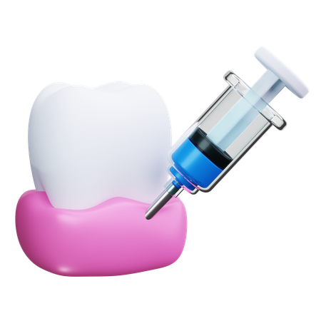 Dental Syringe  3D Icon