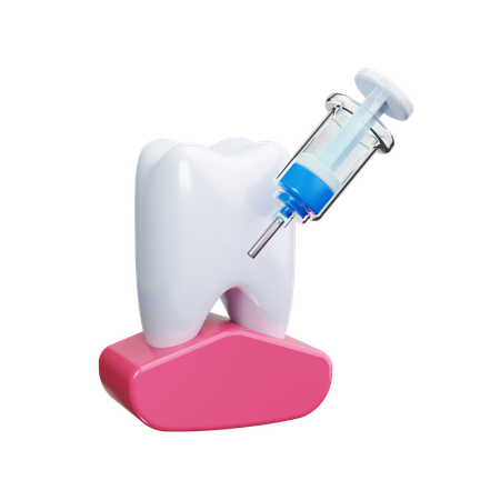 Dental Syringe  3D Icon