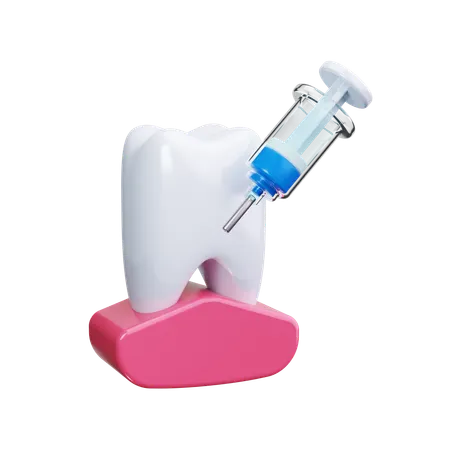 Dental Syringe  3D Icon
