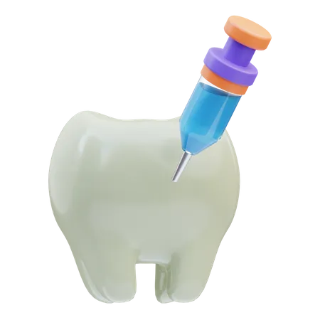 Dental Syringe  3D Icon