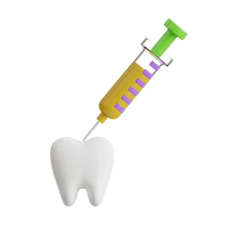 Dental Syringe  3D Icon