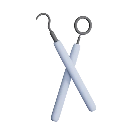 Dental Tool  3D Icon