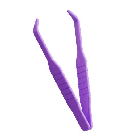 Dental Tweezers  3D Icon