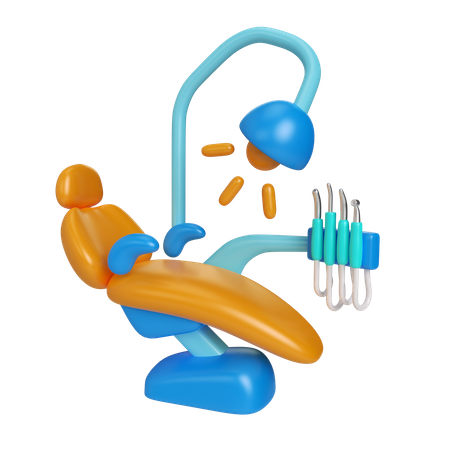 Dental Unit  3D Illustration