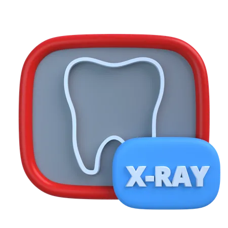 Dental X ray  3D Icon