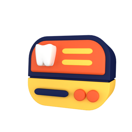 Dental X Ray  3D Icon