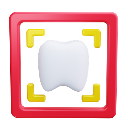 Dental X Ray  3D Icon