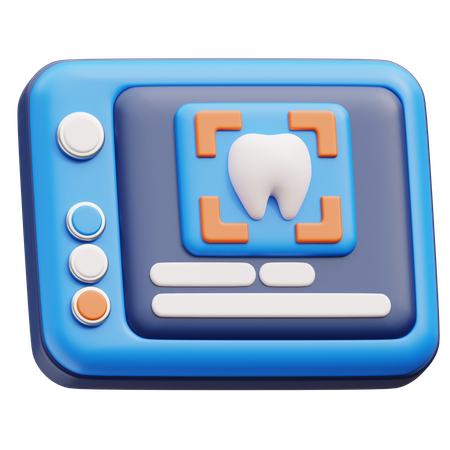 Dental X Ray  3D Icon