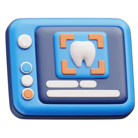 Dental X Ray  3D Icon