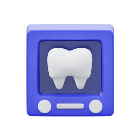 Dental X Ray  3D Icon