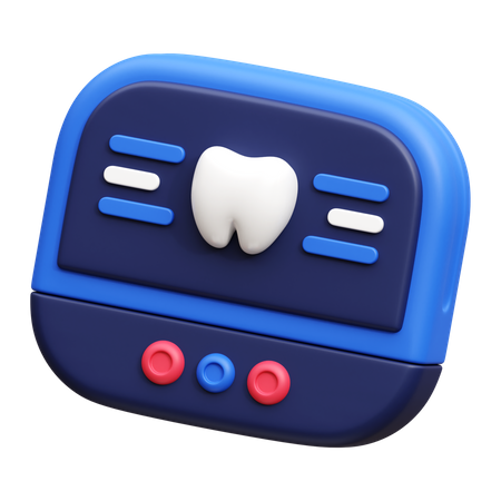 Dental X Ray  3D Icon