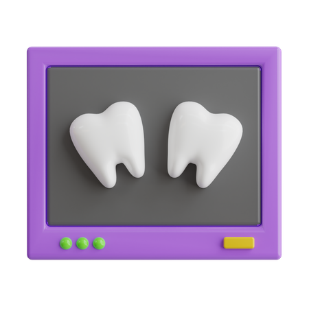 Dental X Ray  3D Icon