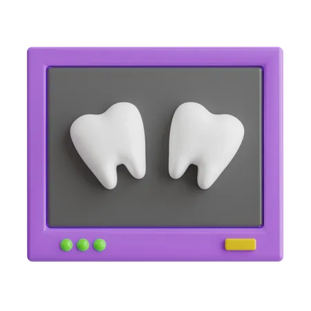 Dental X Ray  3D Icon