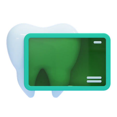 Dental X-Ray  3D Icon