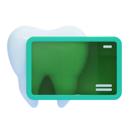 Dental X-Ray  3D Icon
