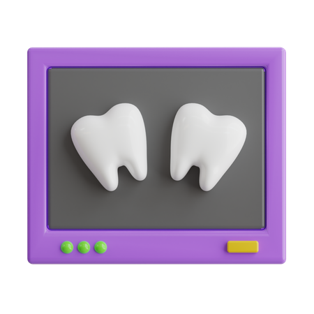 Dental X Ray  3D Icon