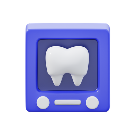 Dental X Ray  3D Icon