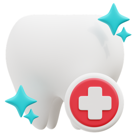 Dente  3D Icon