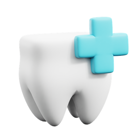 Dente  3D Icon