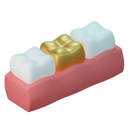 Dente  3D Icon