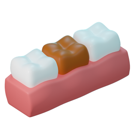 Dente  3D Icon