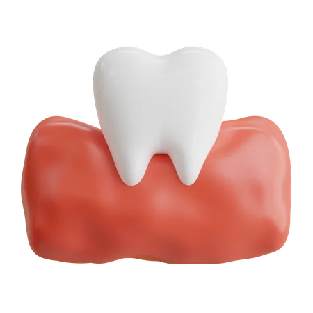 Dente  3D Icon