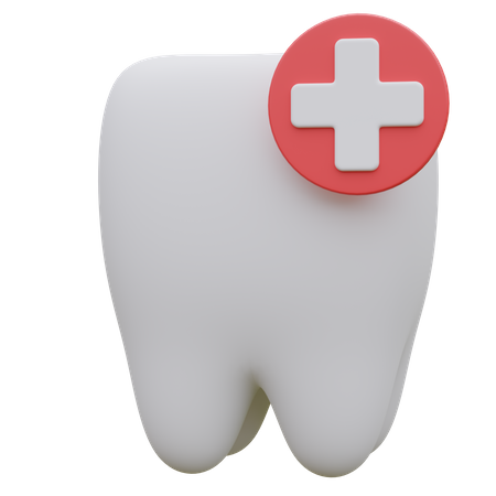 Dente  3D Icon