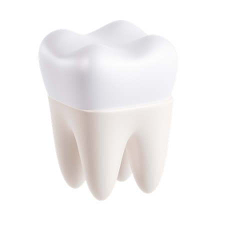 Dente da coroa  3D Icon