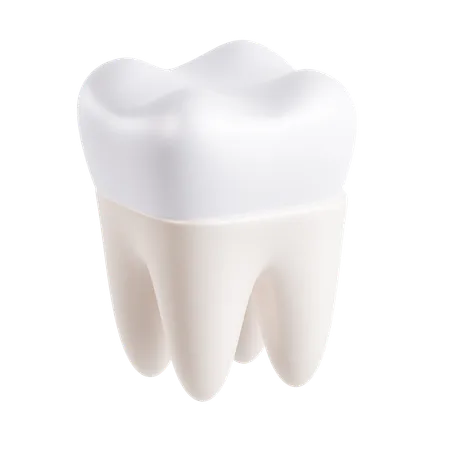 Dente da coroa  3D Icon