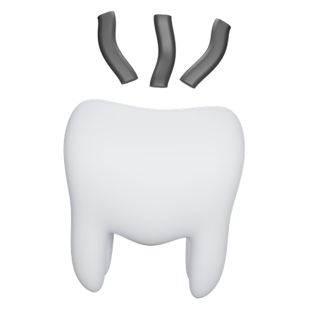 Dente machucado  3D Icon