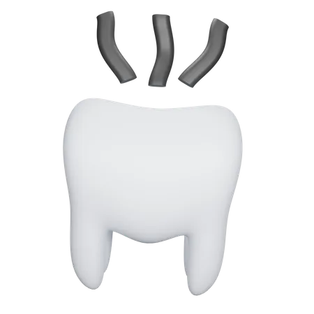 Dente machucado  3D Icon