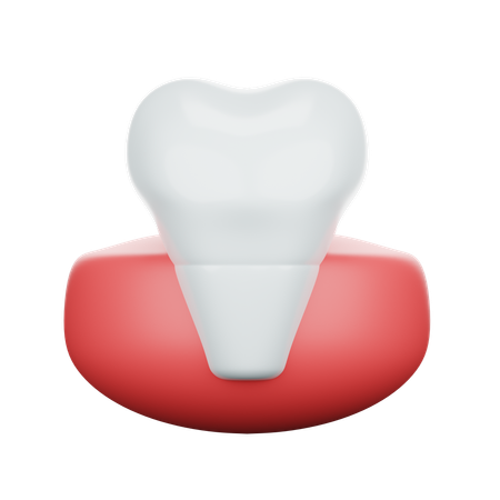 Dente incisivo  3D Icon