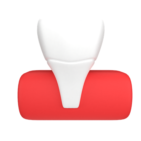 Dente incisivo  3D Icon