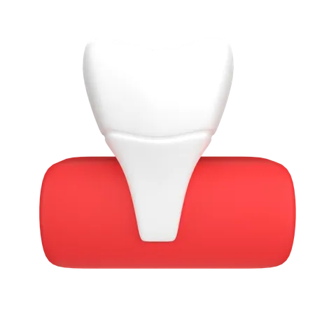 Dente incisivo  3D Icon