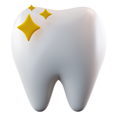 Limpar dente  3D Icon