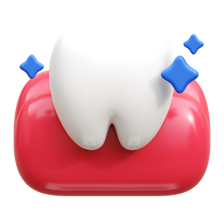 Dente molar  3D Icon