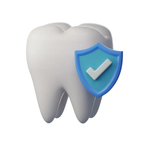 Dente saudável  3D Icon