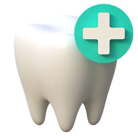 Dente saudável  3D Icon