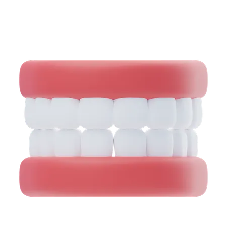 Dentes  3D Icon