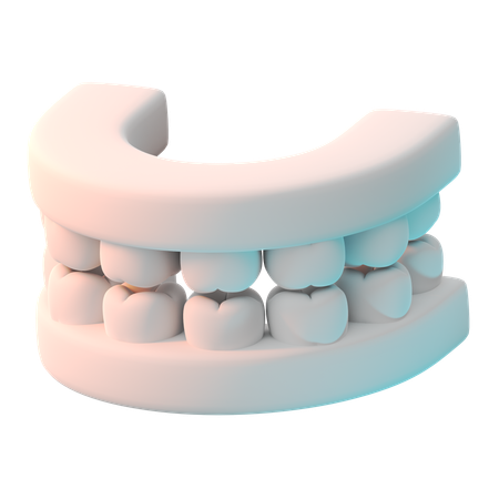 Dentes  3D Icon