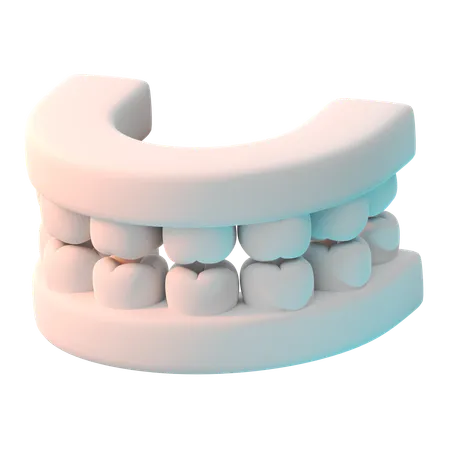 Dentes  3D Icon