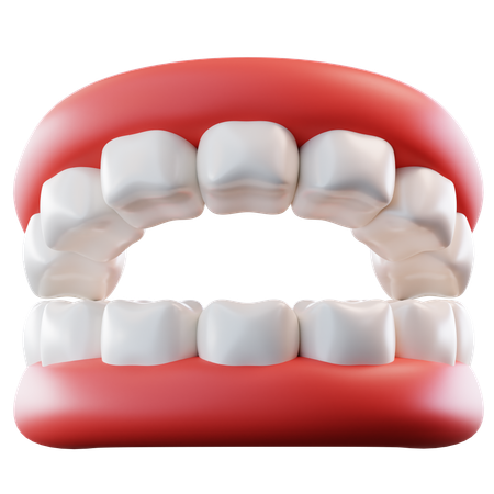 Dentes  3D Icon