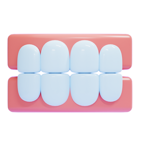 Dentes  3D Icon