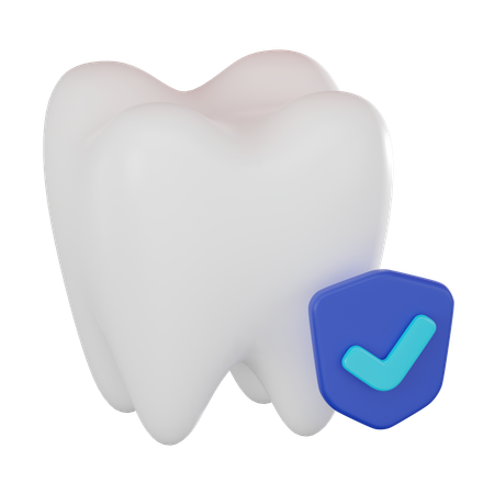 Dentes brilhantes  3D Icon